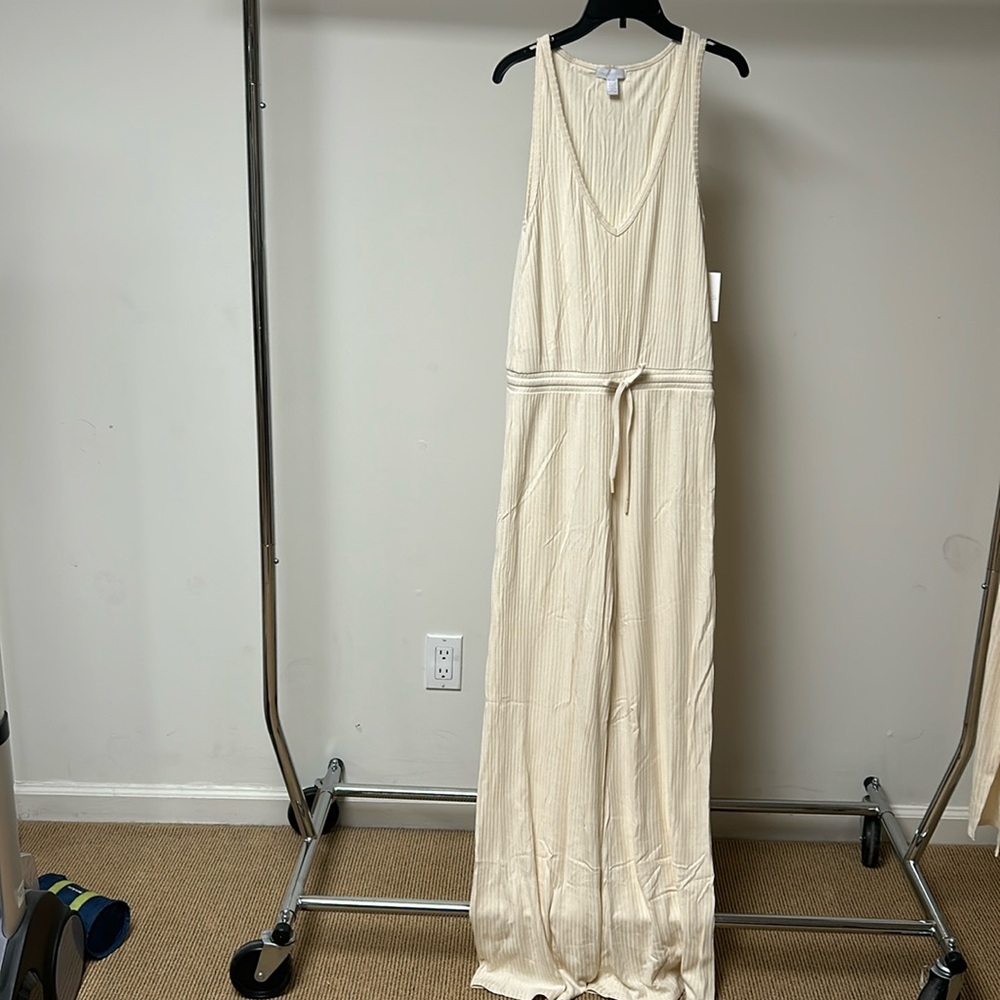 Beyond yoga jetsetter jumpsuit ivory